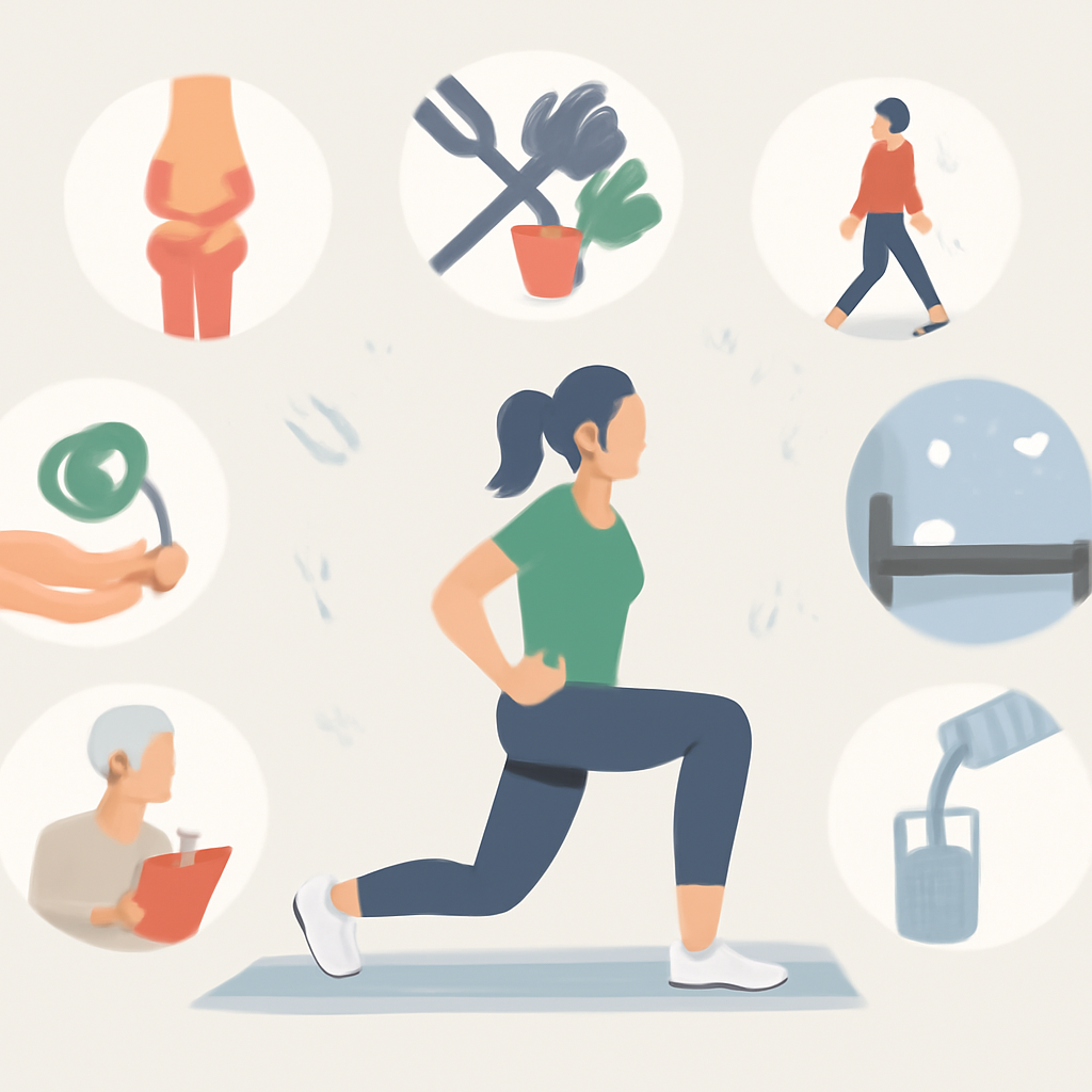 7 hábitos diarios para cuidar tus articulaciones y mantenerte activo